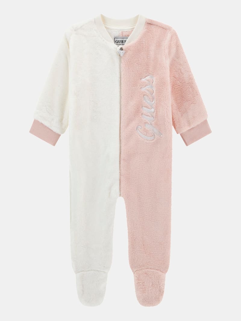 Guess colorblock overalls top