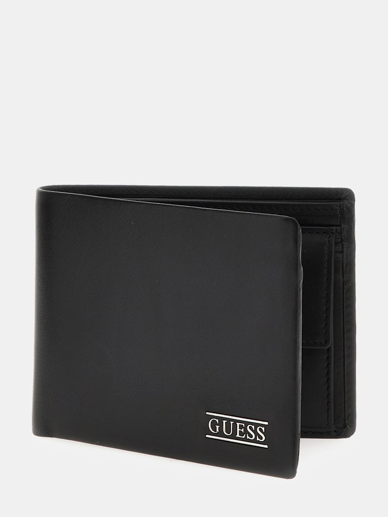 GUESS® NEW BOSTON REAL LEATHER WALLET Men