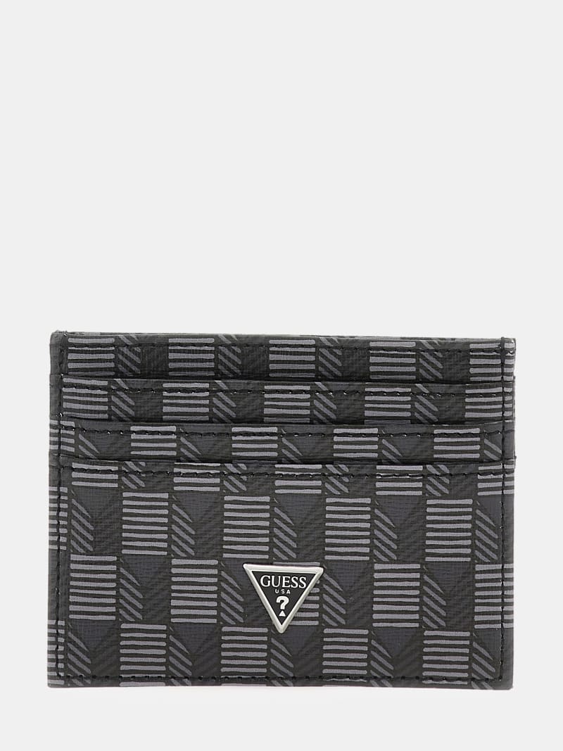 GUESS® Kreditkartenetui Mito geometrischer Print 