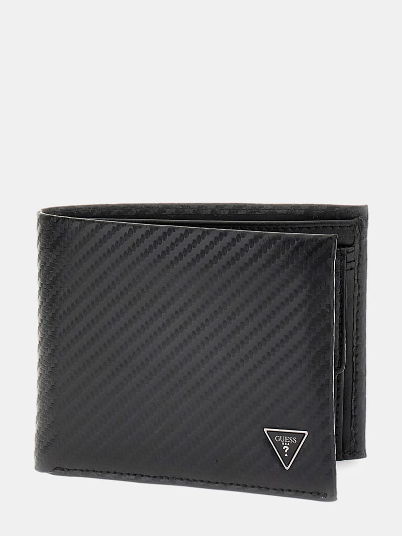 GUESS Mito genuine leather wallet Men