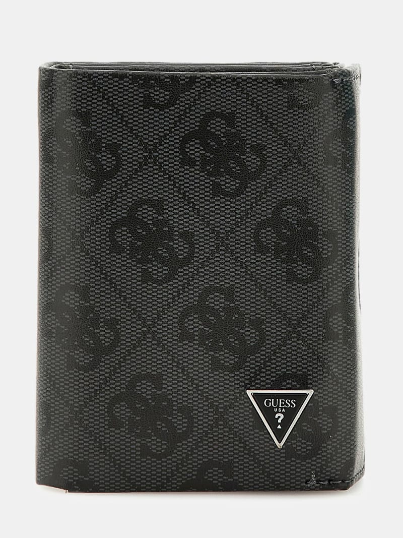 Guess genuine leather wallet hot sale