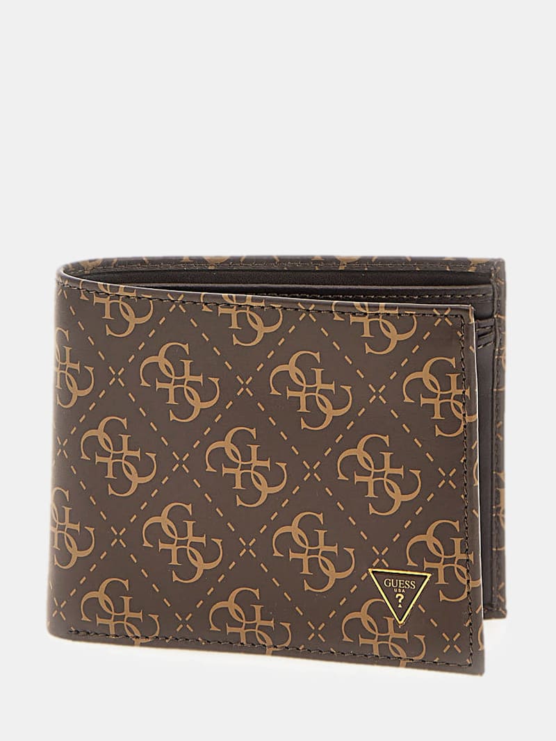 Brown guess wallet top