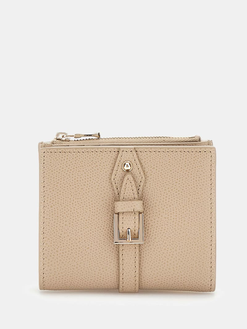 Skórzany mini portfel model Adele