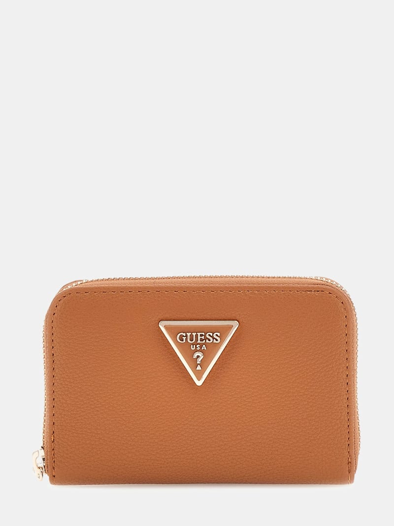 GUESS® Großes Portemonnaie Meridian mit Logodreieck Damen