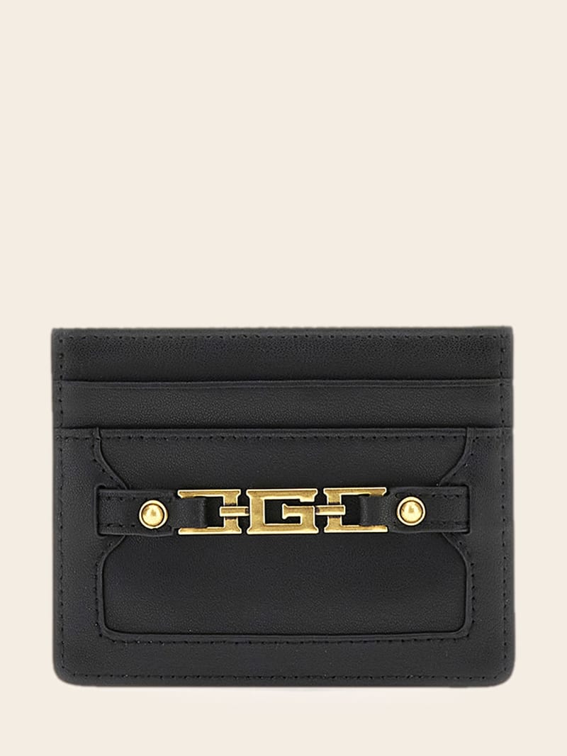 Cristina genuine leather credit card holder Women GUESS Past Collections