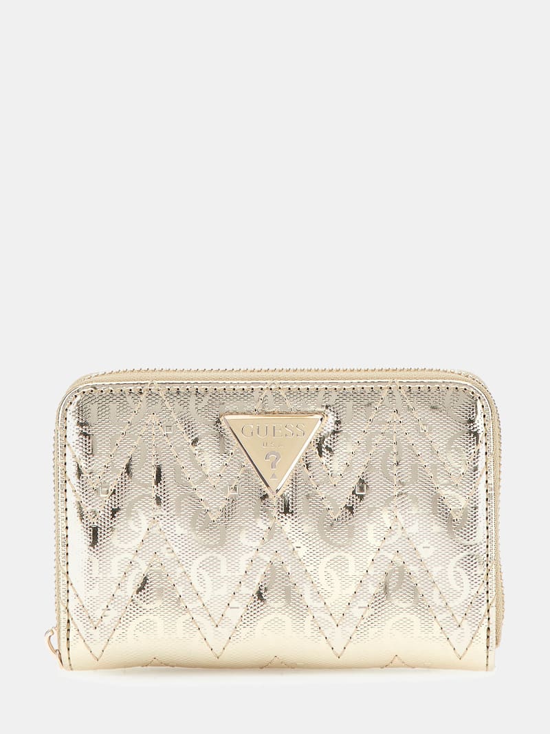 Adelard laminated maxi wallet