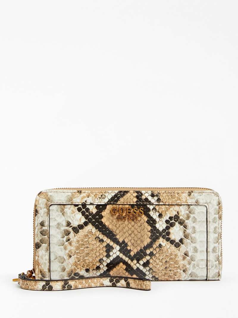 Guess clearance leopard wallet
