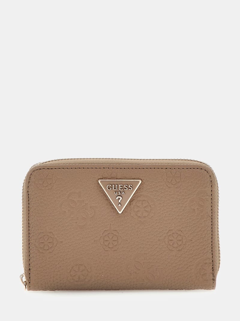 GUESS® Mini-Portemonnaie Cresidia 4G-Logo Peony-Logo