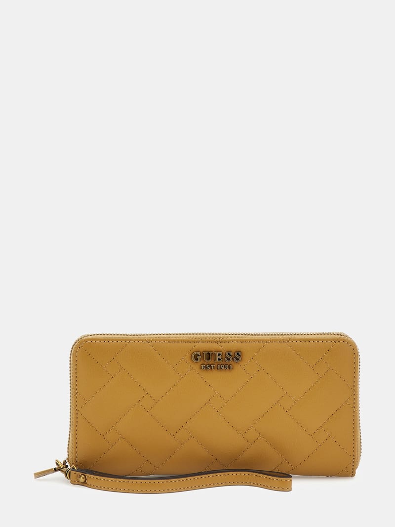 Gracelynn quilted maxi wallet