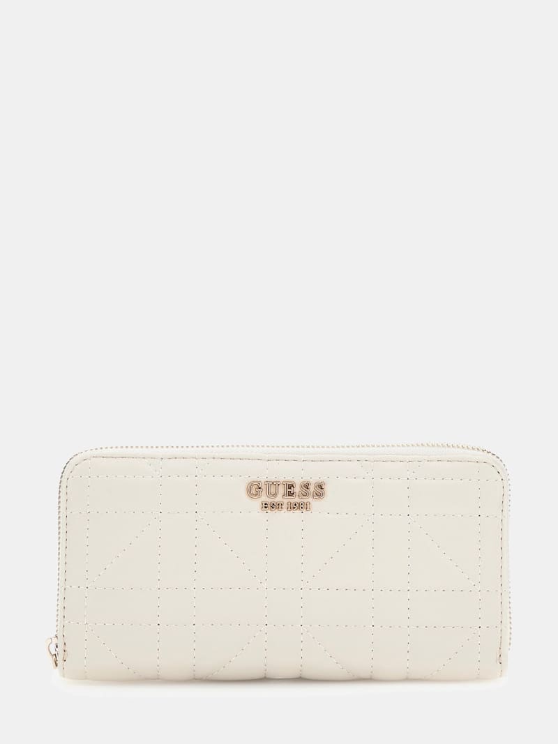 GUESS Assia quilted wallet Women