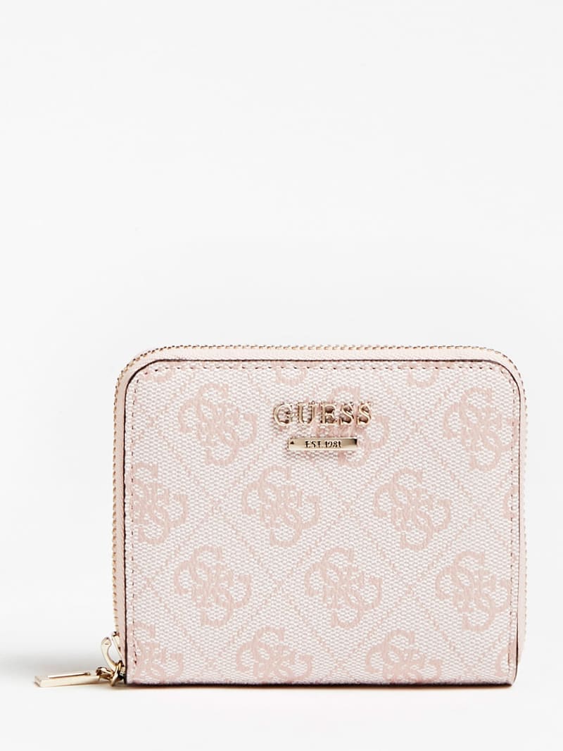 Cathleen 4g Logo Mini Wallet Guess Official Online Store
