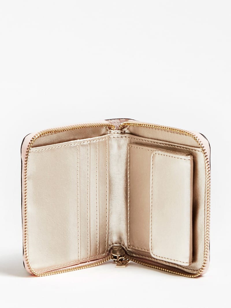 Cathleen 4g Logo Mini Wallet Guess Official Online Store