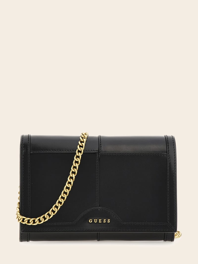 Portemonnaie Isa Echtes Leder Damen GUESS Fruhere Kollektionen