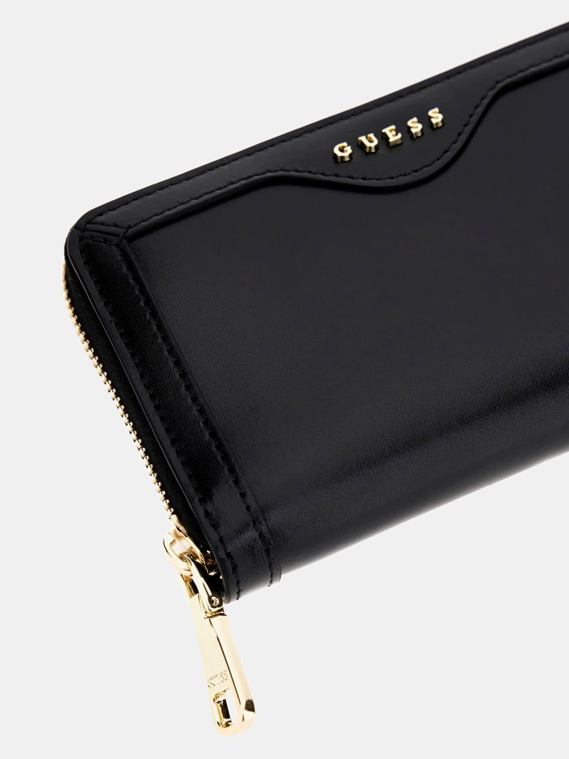 GUESS Isa genuine leather wallet