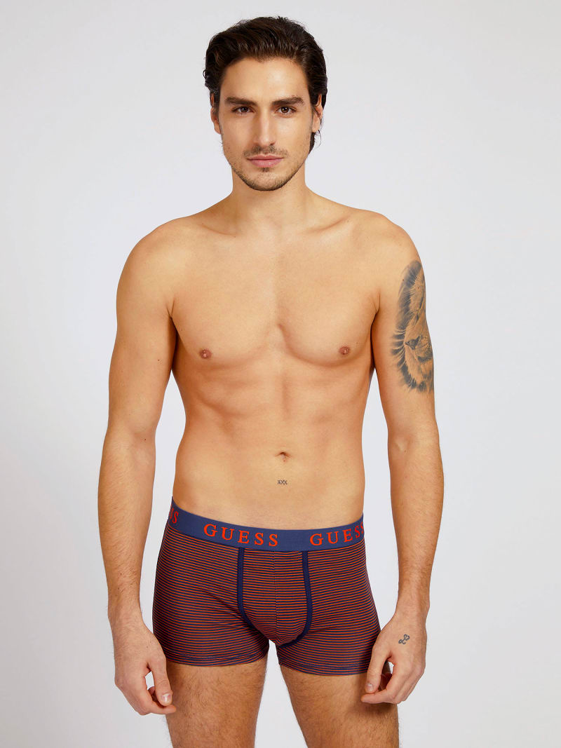 Pacco Da 2 Costumi Da Bagno Boxer Con Nastro Elasticizzato E Logo Shop Online Ufficiale Guess