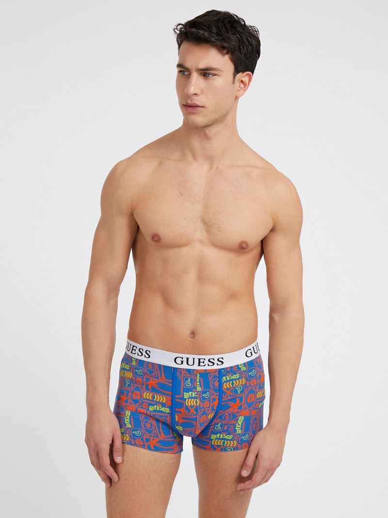 GUESS® BOXERS WITH LOGO ELASTIC Men