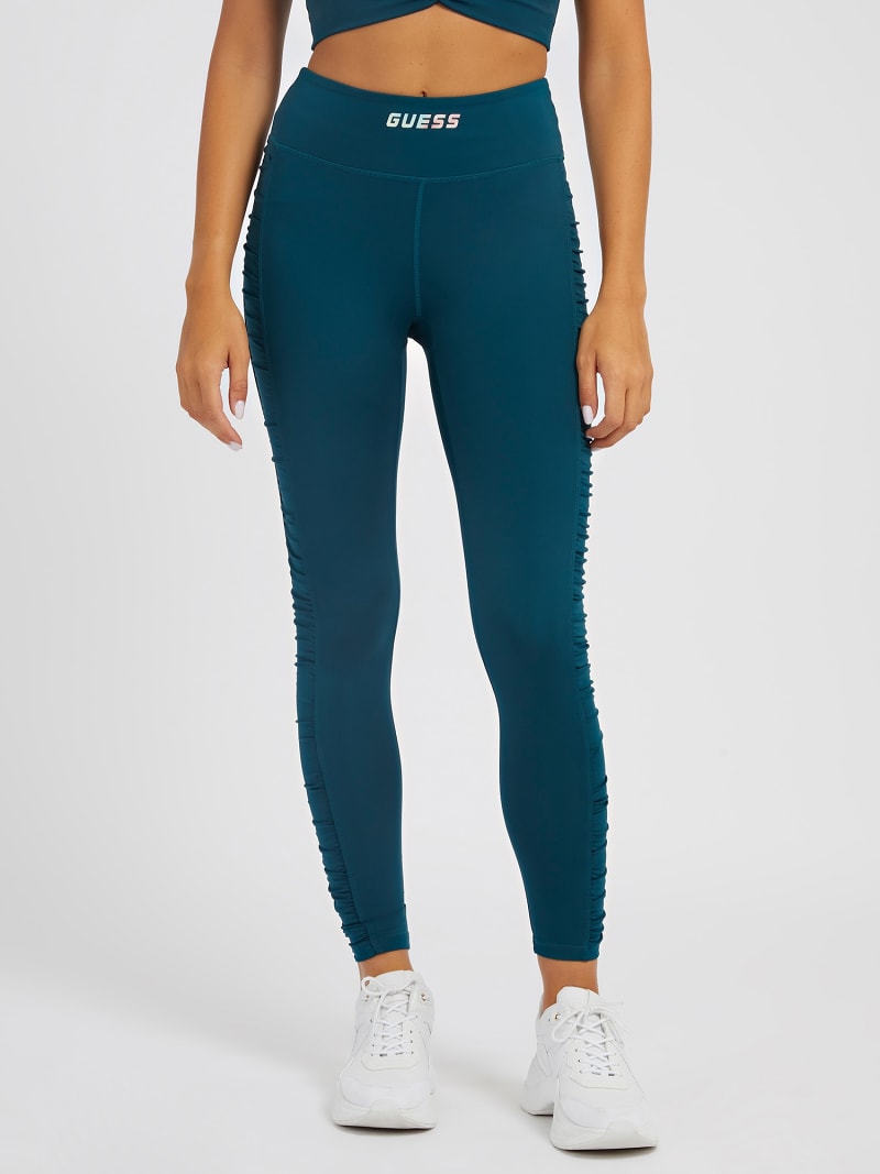 Draped details leggings
