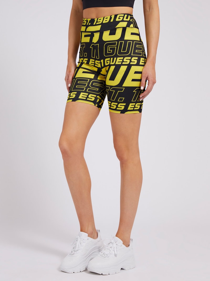 Guess biker shorts best sale
