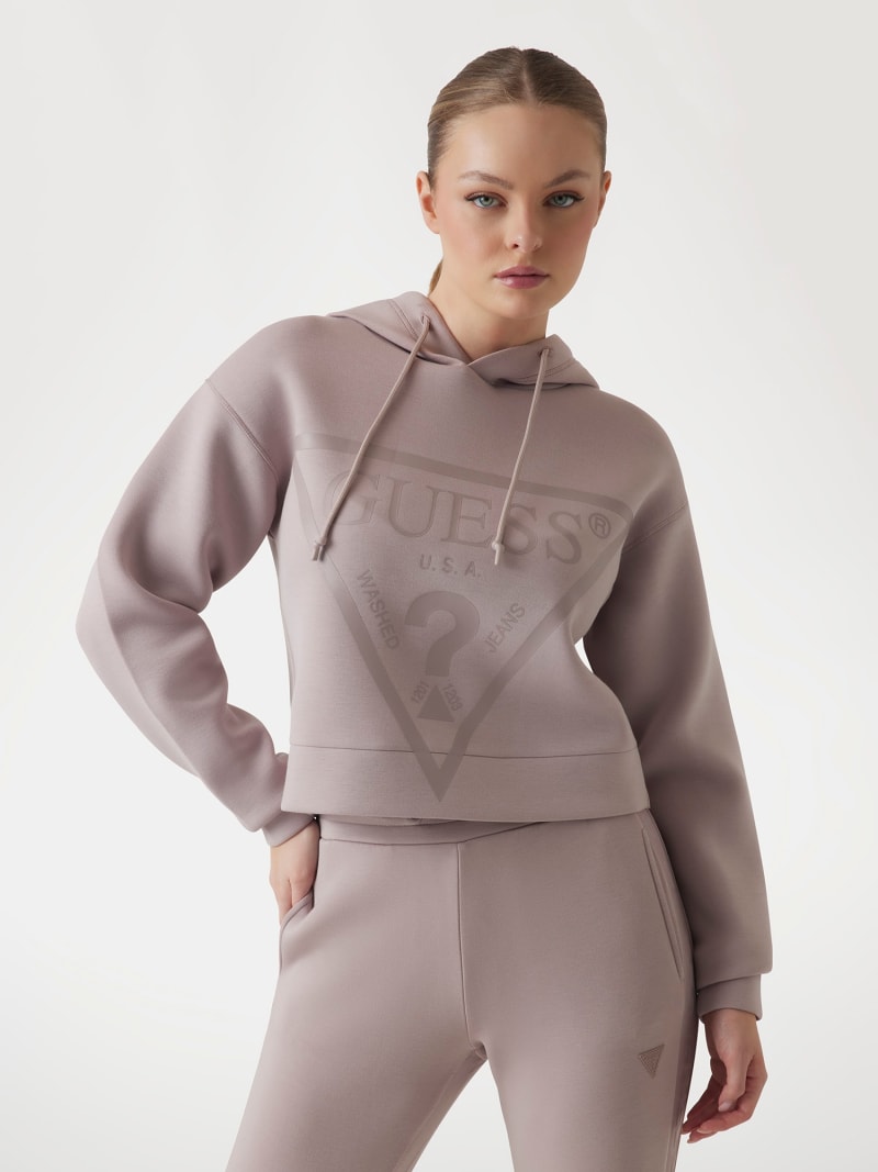 Front triangle logo scuba sweatshirt