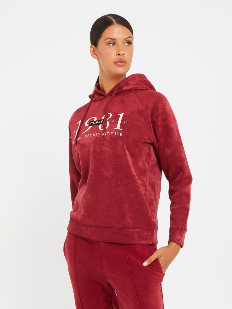 GUESS Faux suede sweatshirt Women