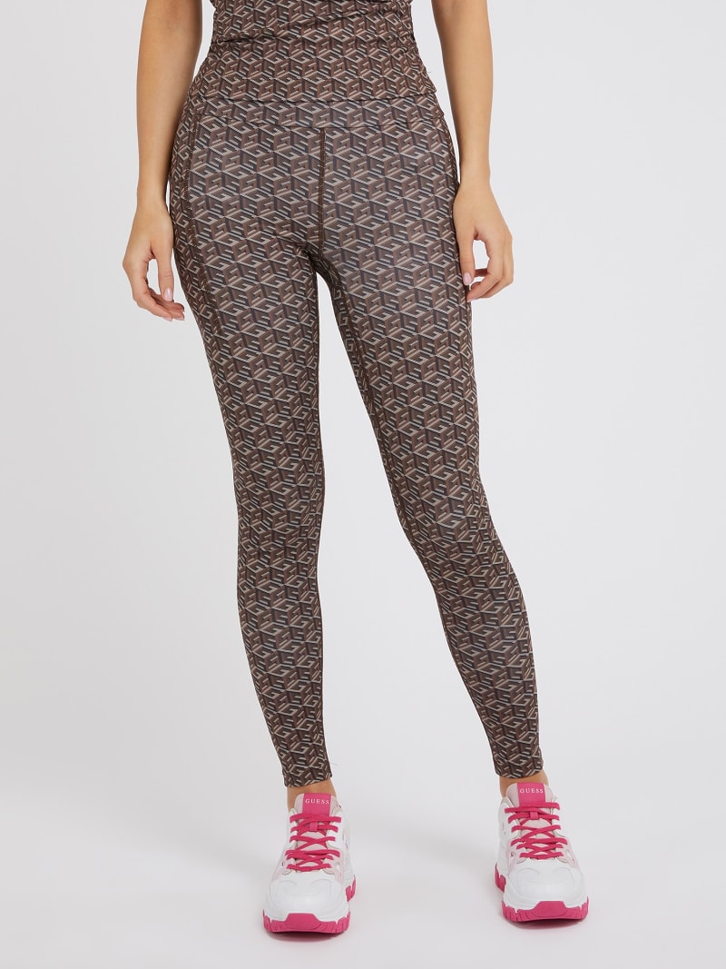 Guess leopard pants sales