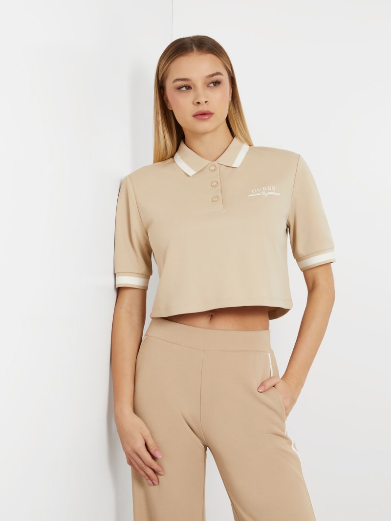 Beige polo dames 2025