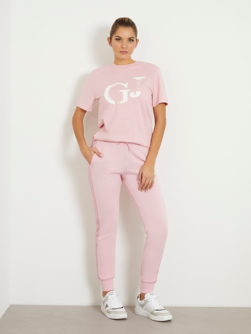 Camiseta guess mujer rosa store