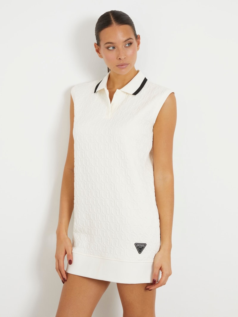 Guess logo dress sales