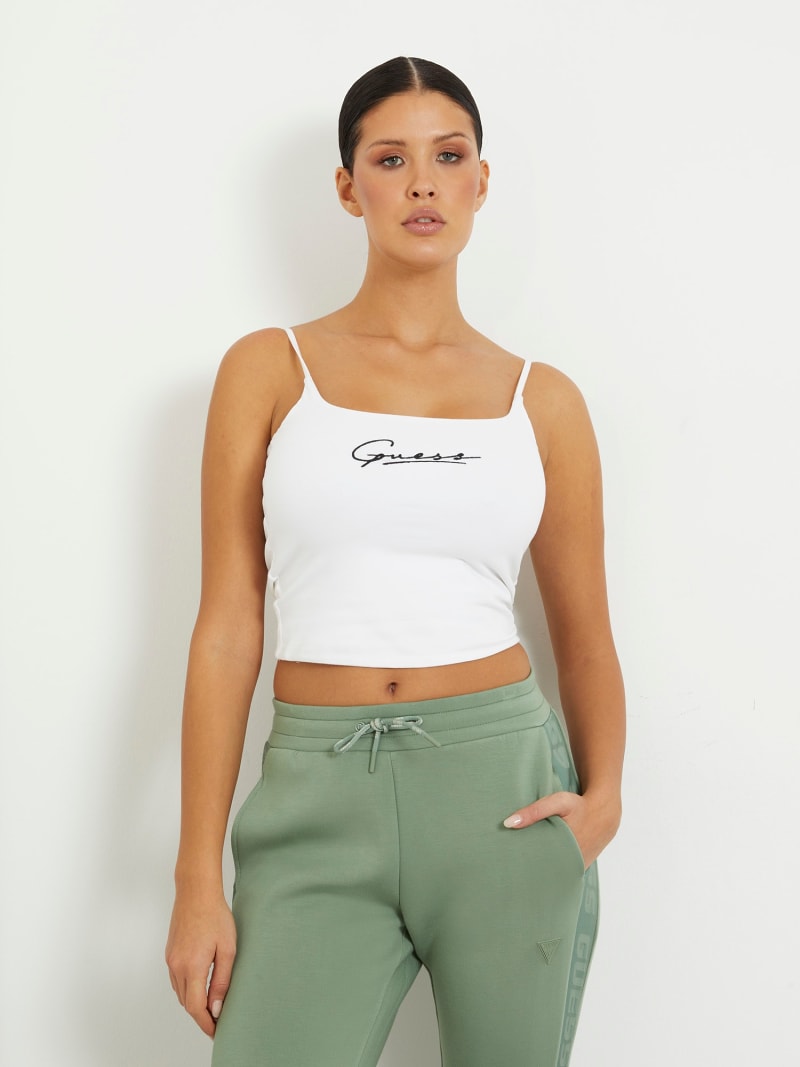 Guess white store tank top