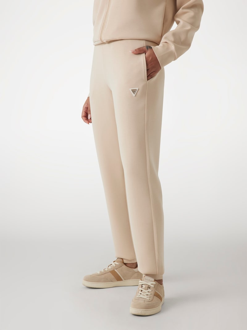 Beige joggers womens hotsell
