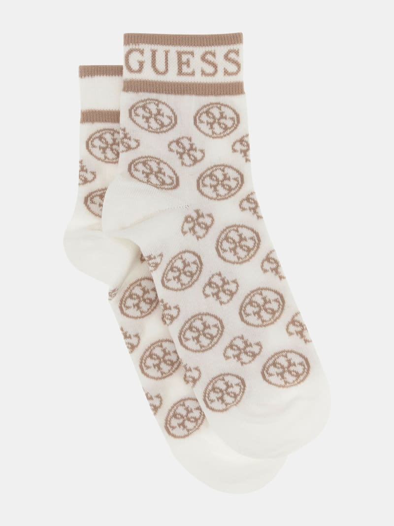 GUESS Chaussettes logo 4G all over. Femme