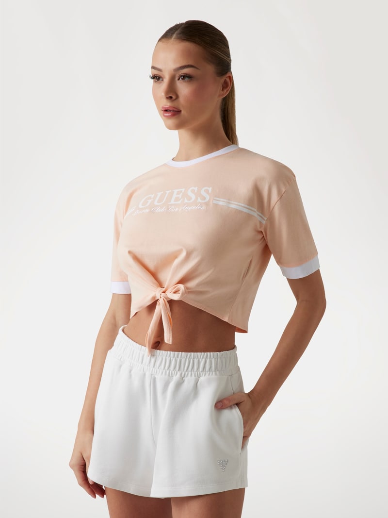 Front knot logo T-shirt
