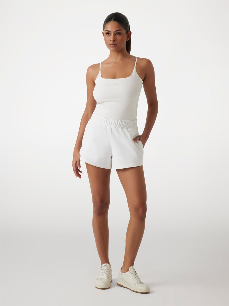 GUESS® Rhinestone logo tank top Women