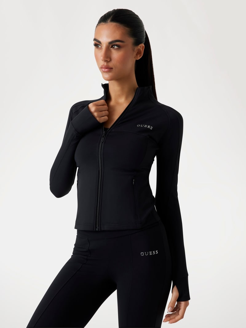 Spyder Giacca Da Donna Encore In Pile Con Zip Intera - Calda Per Sci - 2