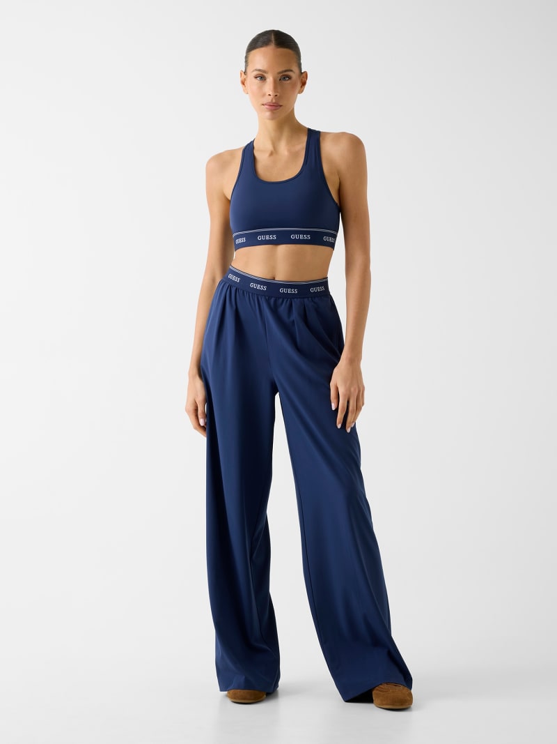 Wide-leg sweatpants
