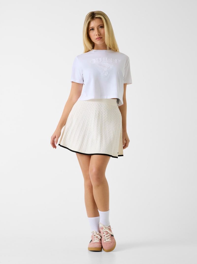 GUESS® Fustă tricotată cu împletituri pentru femei