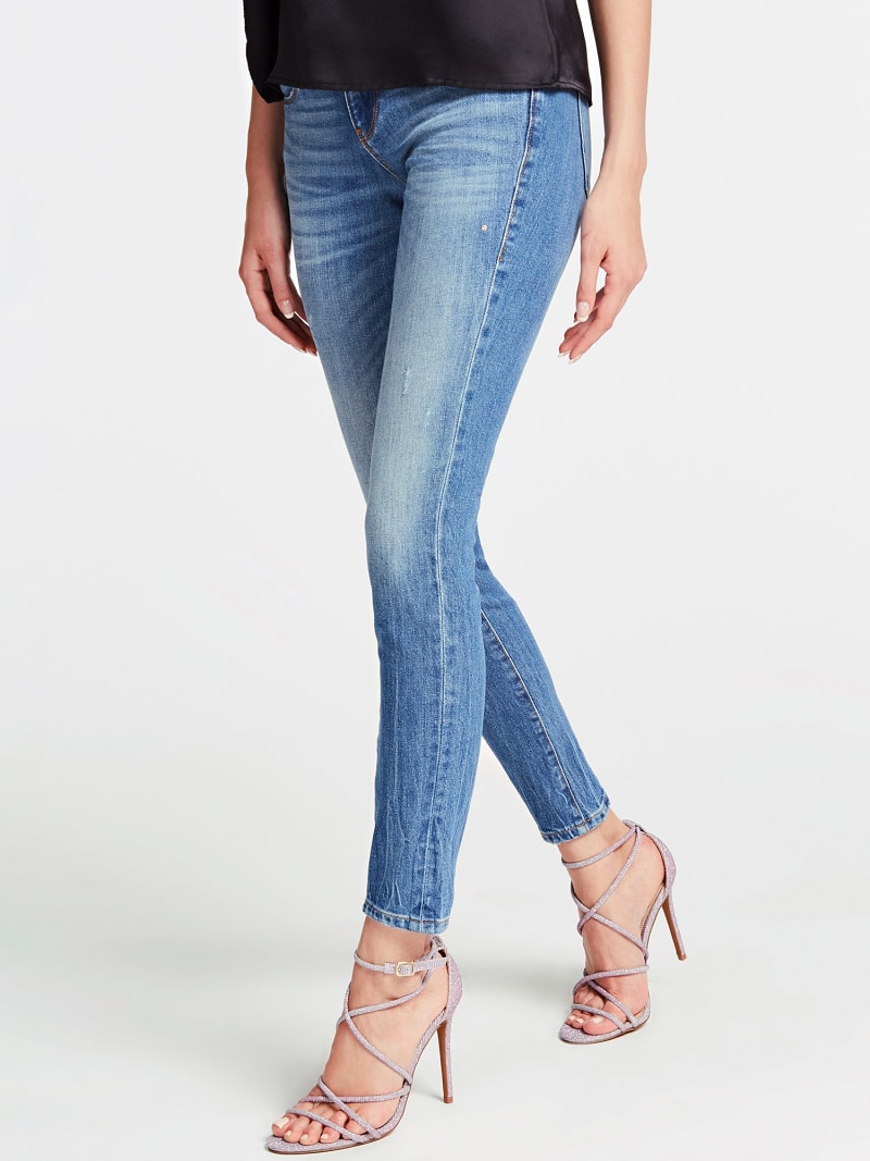 Super Skinny Fit Denim Pant Guess Official Online Store