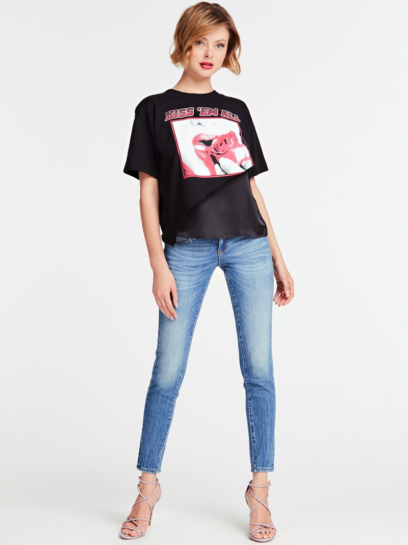 Super Skinny Fit Denim Pant Guess Official Online Store