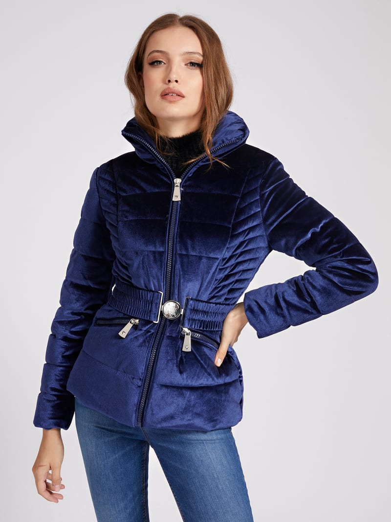 padded jacket guess