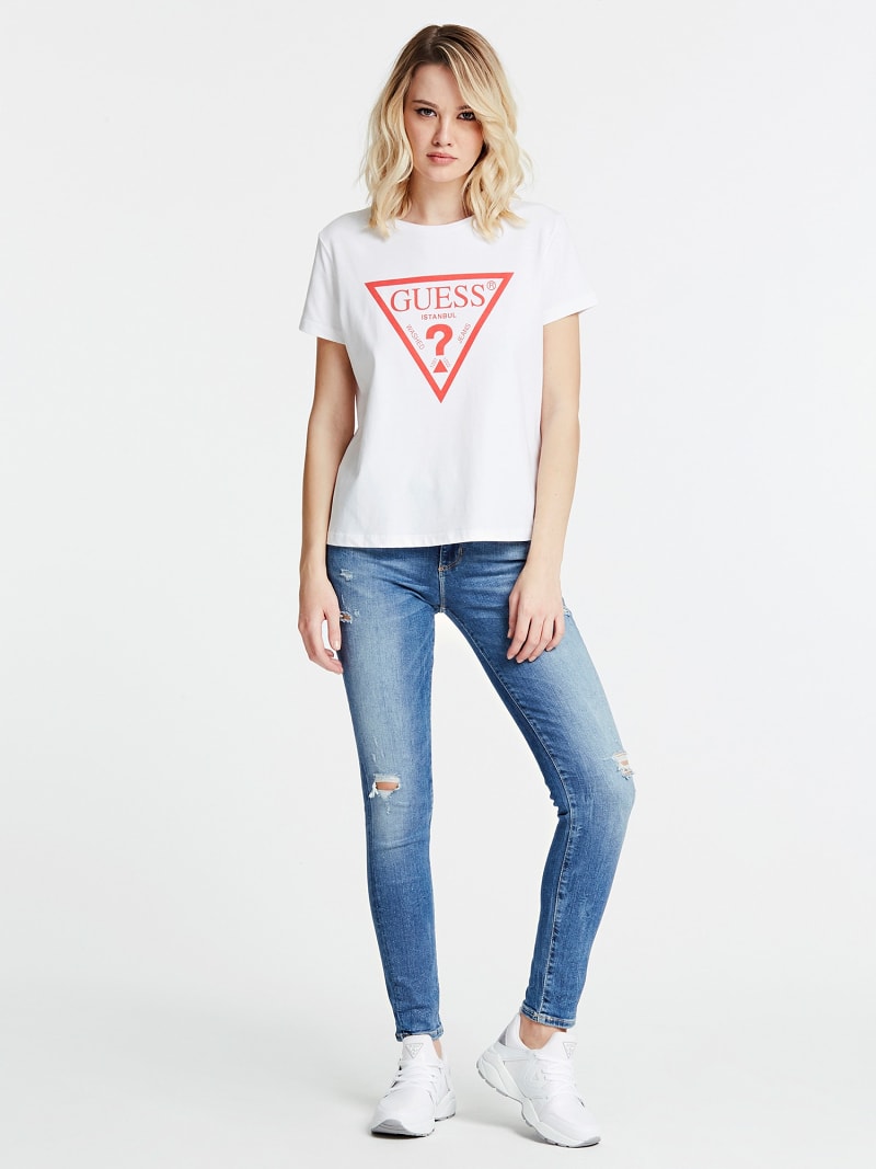 Istanbul Logo T Shirt Guess Official Online Store