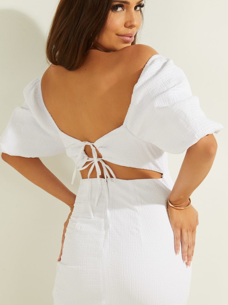 Schulterfreies Kleid Guess Offizieller Online Shop