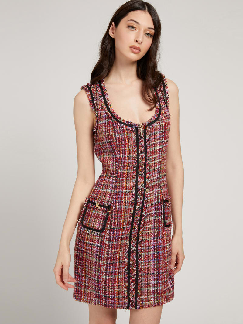 Guess tweed dress Clearance