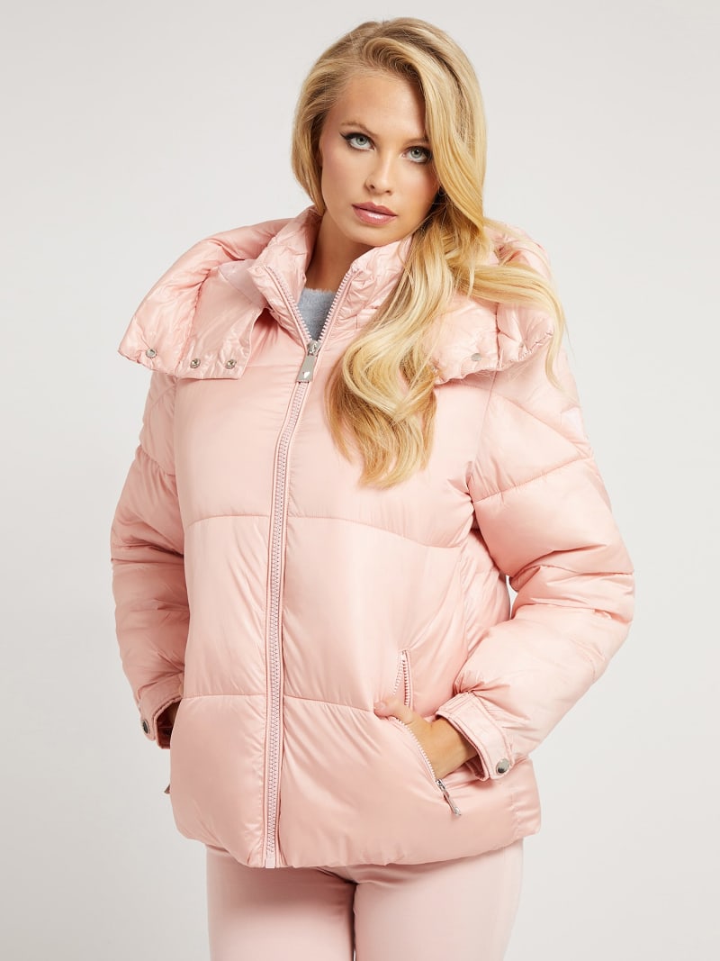 PADDED DOWN JACKET WITH HOOD