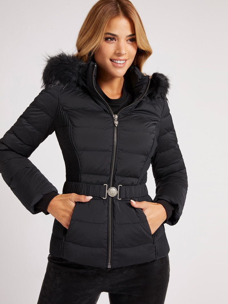 Guess real down jacket discount