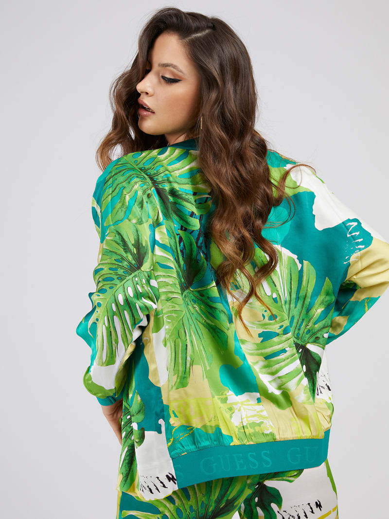 Zhaket Kimono Sploshnoj Print Oficialnyj Internet Magazin Guess