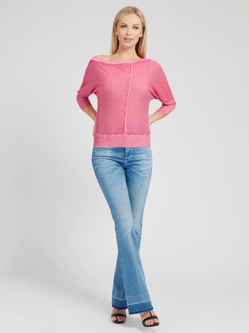 Guess off shoulder sweater Clearance