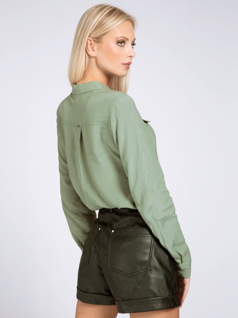 Viscose Shirt Guess Official Online Store
