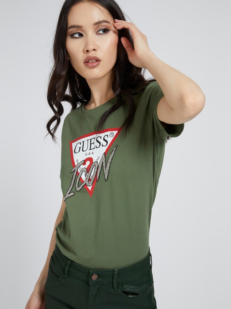Icon Logo T Shirt Guess Official Online Store