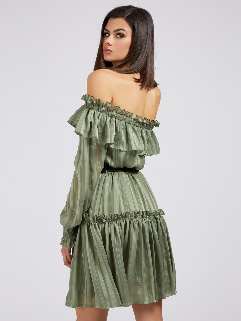 Off Shoulder Dress Guess Official Online Store