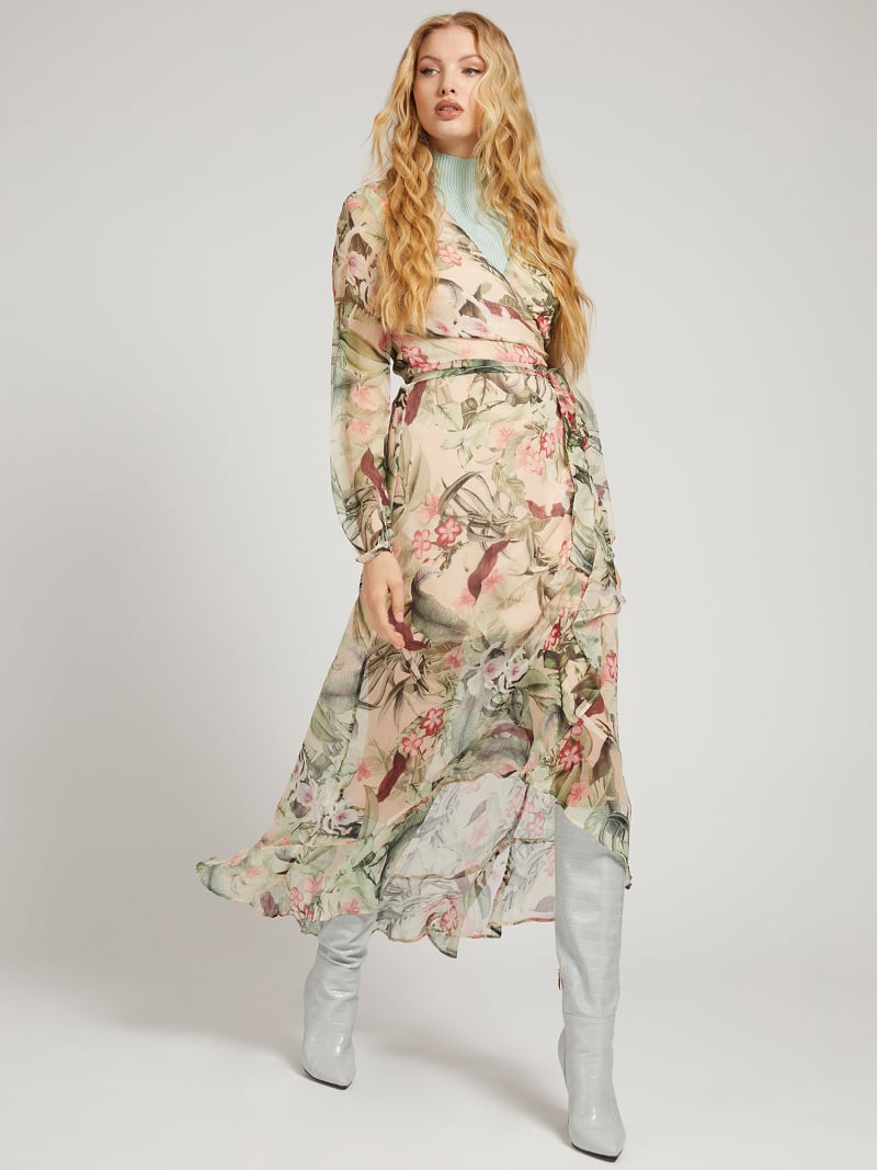 Vestidos largos guess outlet clearance